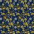 Fabric Sykel Enterprises University of Michigan Paisley by the Quarter Yard MCHG1200
