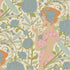 Fabric Tilda Blue Aubery Songbird by the Quarter Yard TIL100653