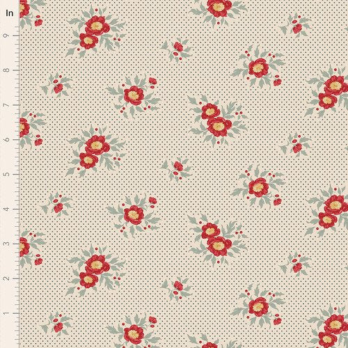 Fabric Tilda Blue Joy Merry Little Christmas by the Quarter Yard TIL100628