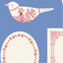 Fabric Tilda Blue Labels & Ornaments Something Blue by the Quarter Yard TIL110173