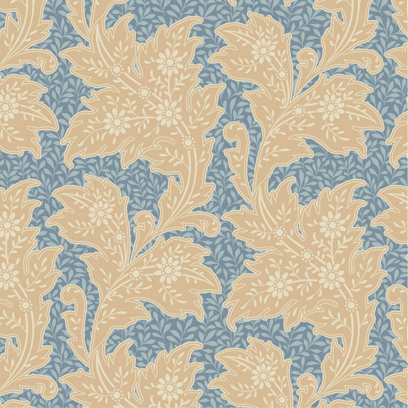 Fabric Tilda Blue Stella Songbird Blenders by the Quarter Yard TIL110157