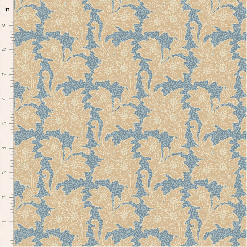 Fabric Tilda Blue Stella Songbird Blenders by the Quarter Yard TIL110157