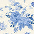 Fabric Tilda Blue Wildgarden Something Blue by the Quarter Yard TIL100667