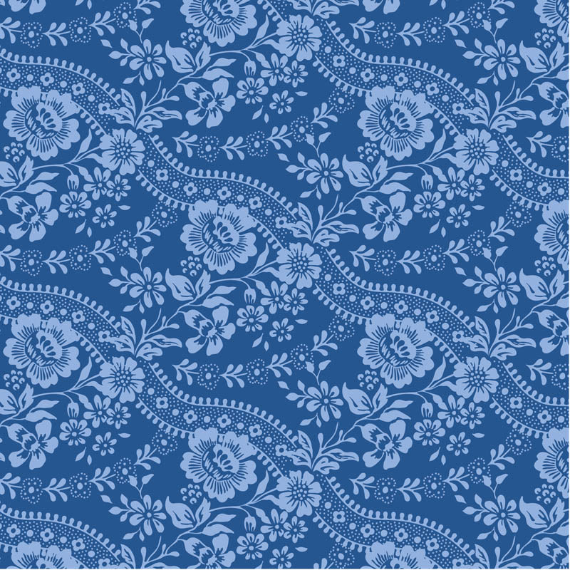 Fabric Tilda Denim Celeste Something Blue by the Quarter Yard TIL110168