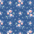 Fabric Tilda Denim First Kiss Something Blue by the Quarter Yard TIL100679