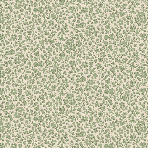 Fabric Tilda Sage Eve Merry Little Christmas by the Quarter Yard TIL110146