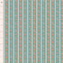 Floral striped pattern with a ruler on a teal background