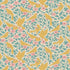Fabric Tilda Teal Ava Songbird by the Quarter Yard TIL100660