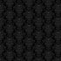 Dark gray skull and floral pattern on a black background