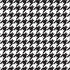 Fabric Timeless Treausures Black Kitty Houndstooth Smitten Kitten by the Quarter Yard CAT-CD2573