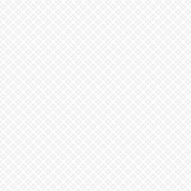 Floral light gray fabric swatch