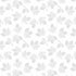 Seamless pattern of white leaves on a white background