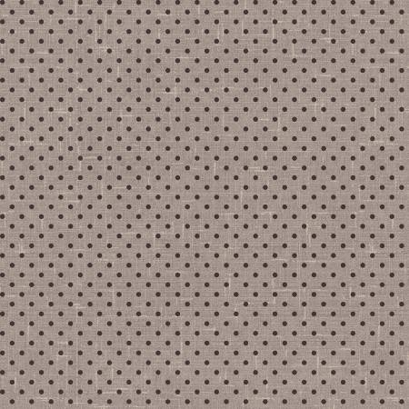 Fabric Wilmington Gray/Dark Gray Small Dots Blackberry Bramble by the Quarter Yard 98765-919
