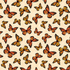 Fabric Wilmington Prints Cream Butterfly Toss Sunshine Whispers by the Quarter Yard 28656-298