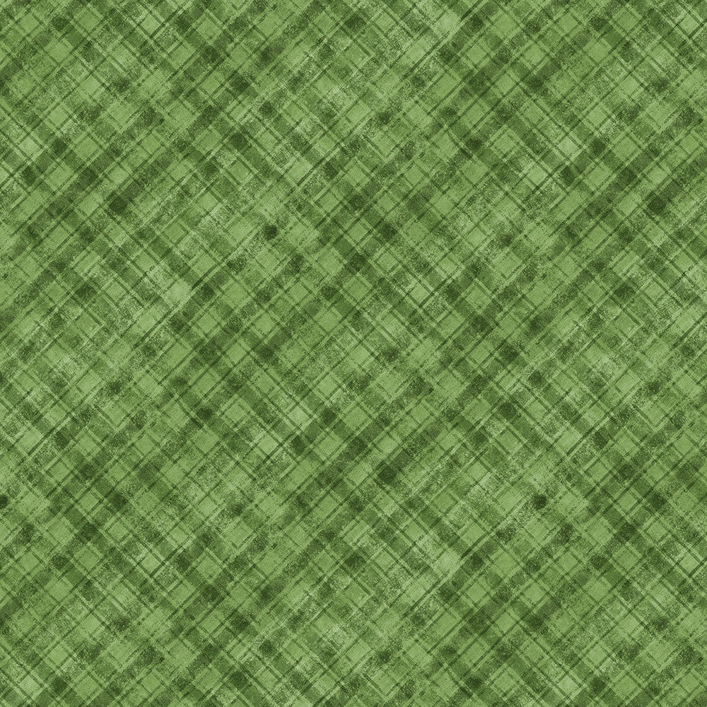 Fabric Wilmington Prints Green Plaid Sunshine Whispers by the Quarter Yard 28658-777