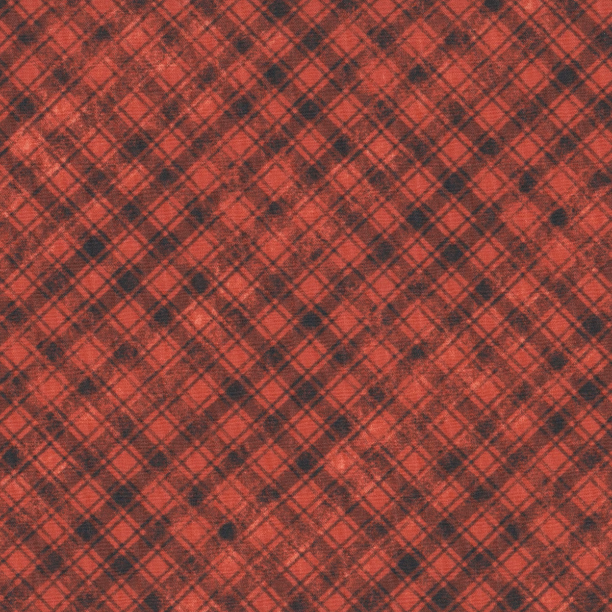 Fabric Wilmington Prints Red Plaid Sunshine Whispers by the Quarter Yard 28658-339