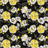 Fabric Windham Black Fiori Verona by the Quarter Yard 54908-1