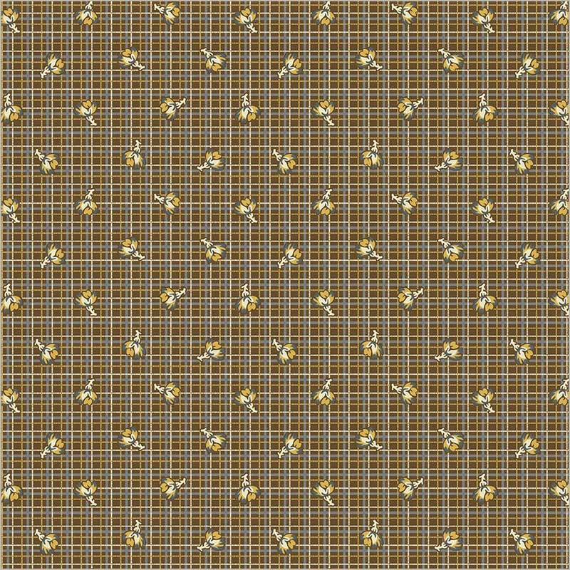 Fabric Windham Cocoa Playful Plaid Thimbleweed by the Quarter Yard 54829-4
