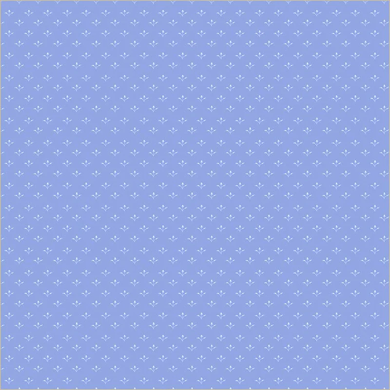 Fabric Windham Cornflower Tiny Pickings China Blue by the Quarter Yard 54940-6