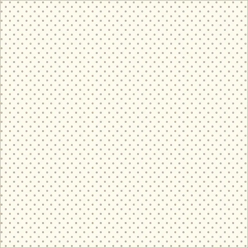 Fabric Windham Cream/Cocoa Dice Thimbleweed by the Quarter Yard 54836-7