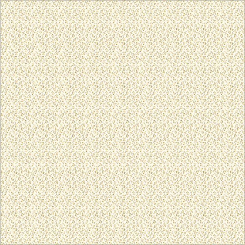 Fabric Windham Cream/Ochre Fresh Thimbleweed by the Quarter Yard 54837-5