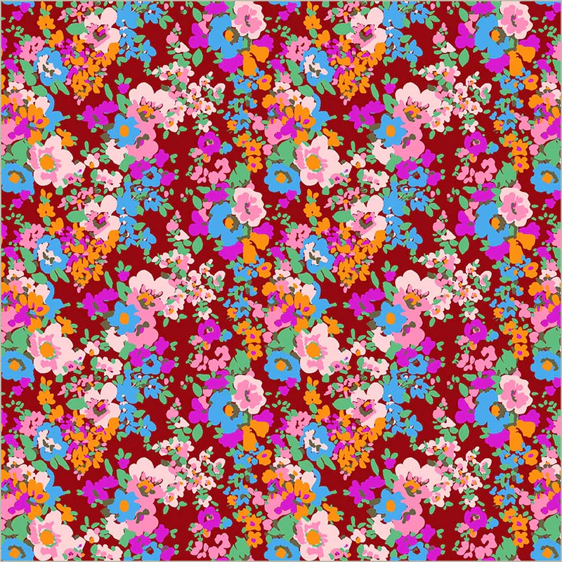 Fabric Windham Crimson Leann Sweet Talk by the Quarter Yard 54902-4