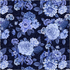 Fabric Windham Delft Blue Blooming Blues China Blue by the Quarter Yard 54933-2