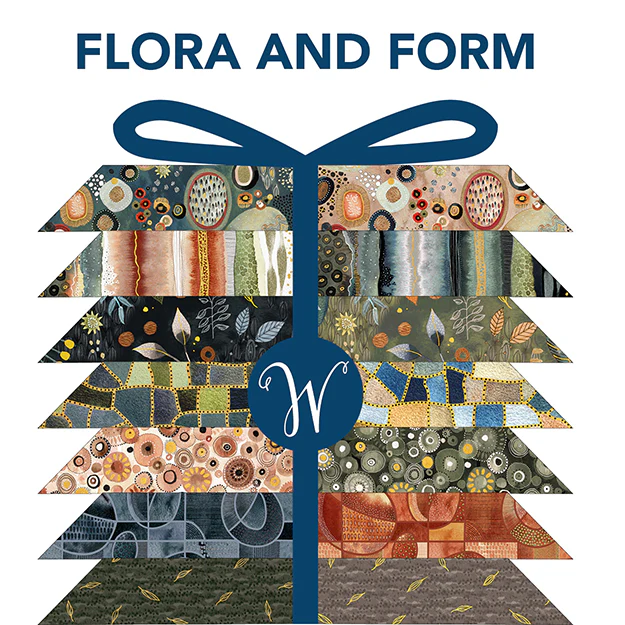 Fabric Windham Flora & Form Fat Quarter Bundle FATQFLFR-X