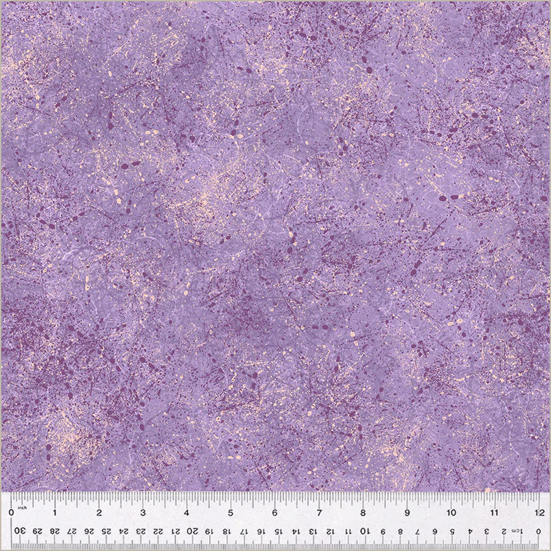 Fabric Windham Iris Splatter Noteworthy by the Quarter Yard 53857-15