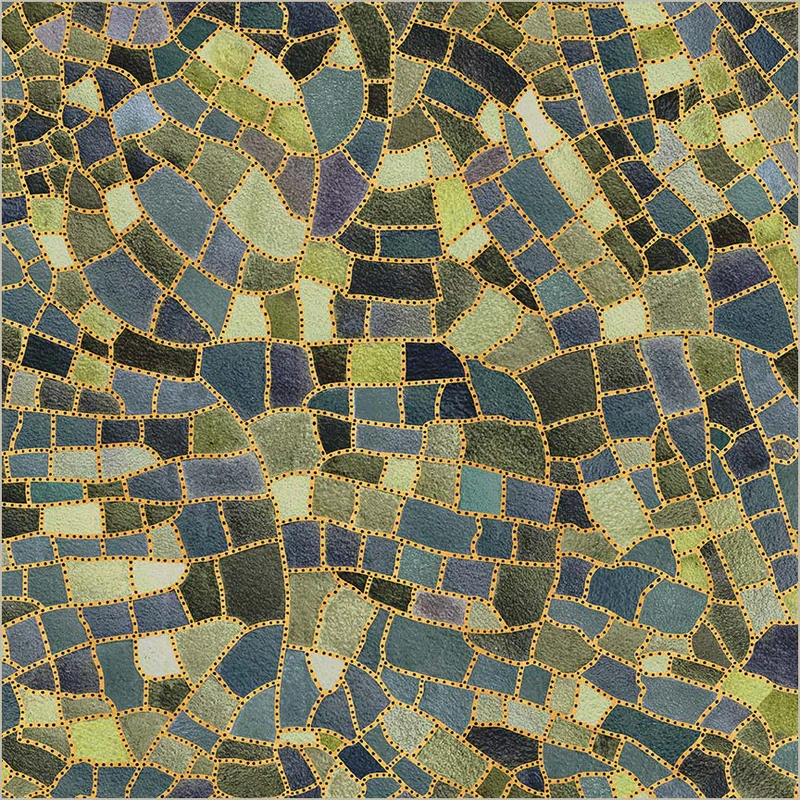 Fabric Windham Labradorite Crackle Flora & Form by the Quarter Yard 54780DM-1