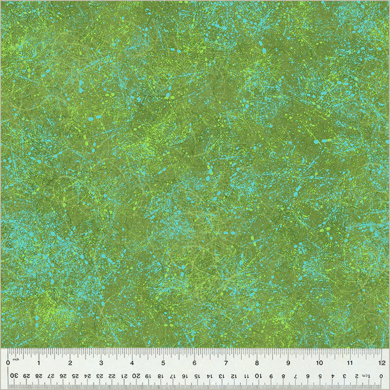 Fabric Windham Leaf Splatter Noteworthy by the Quarter Yard 53857-12