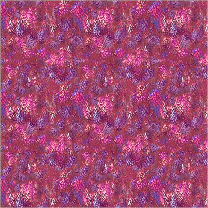 Fabric Windham Magenta Dragon Scales Dragon Kingdom by the Quarter Yard 54811D-2