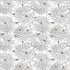 Pattern of spider webs with spiders and insects on a white background