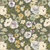 Fabric Windham Moss Ranunculus in Canvas Bloomfield by the Quarter Yard 54874DC-18