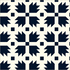 Fabric Windham Navy Bear Paw Perfect Points II by the Quarter Yard 54879-2