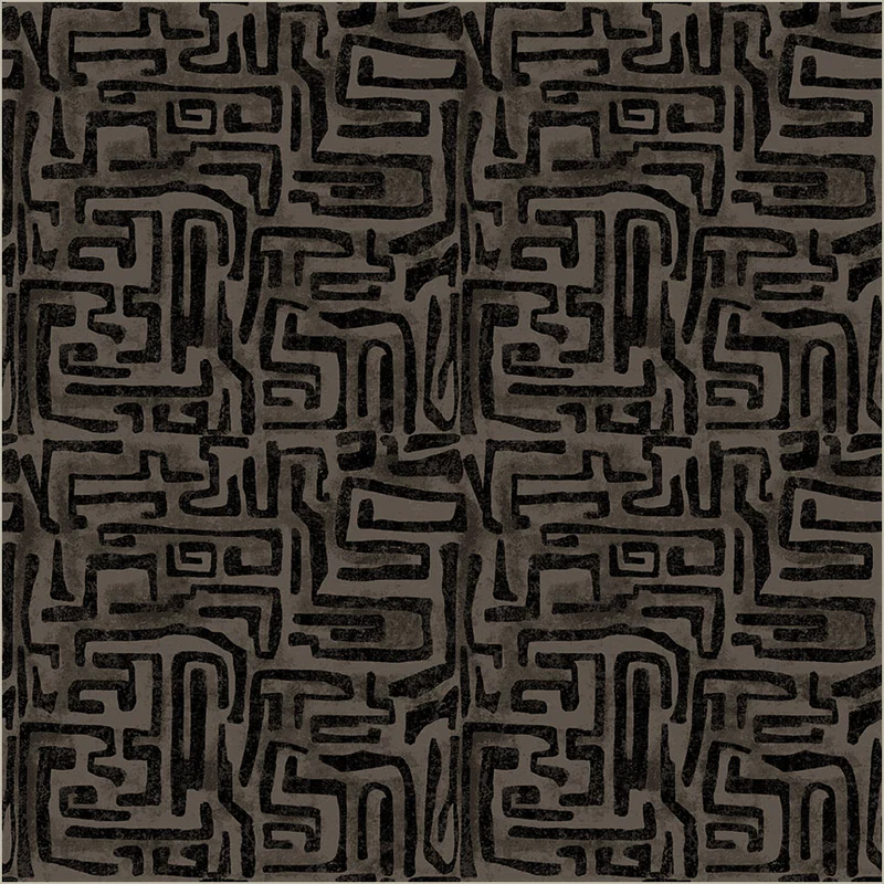 Fabric Windham Obsidian Maze Shadows by the Quarter Yard 55040-2