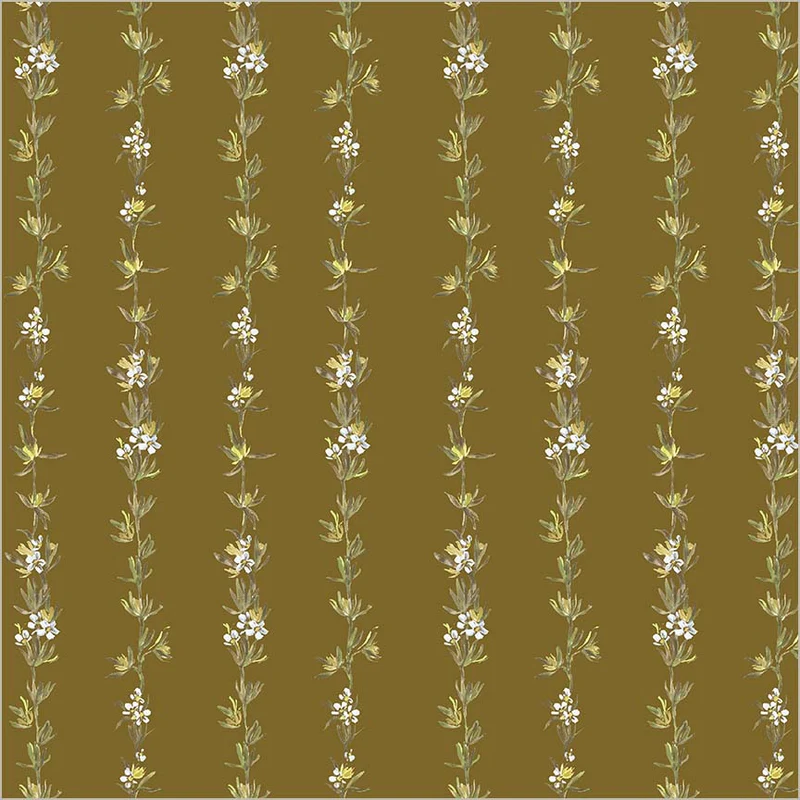 Fabric Windham Olive Climbing Vines Bloomfield by the Quarter Yard 54876D-14