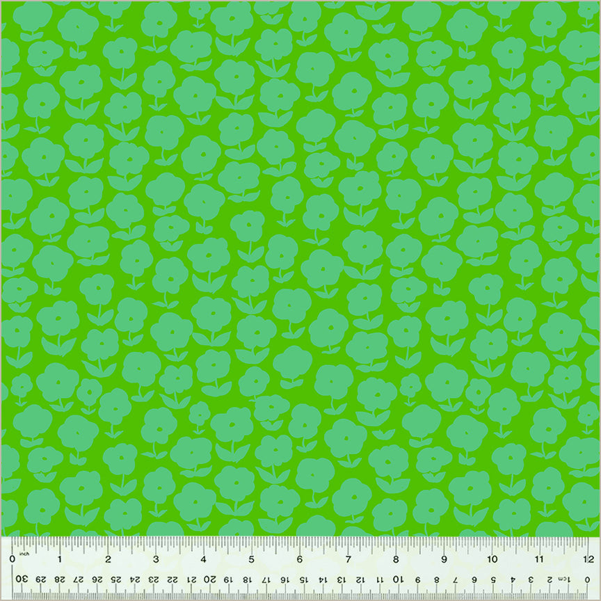 Fabric Windham Pasture Puffy Daisy by the Quarter Yard 54413-7