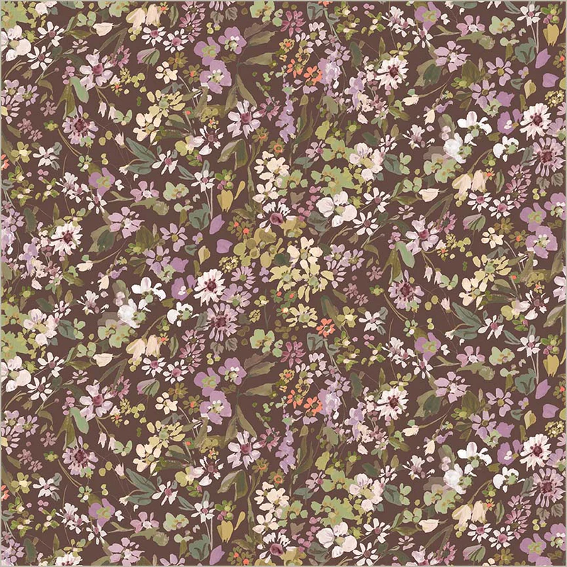 Fabric Windham Plum Perennials Bloomfield by the Quarter Yard 54875D-9