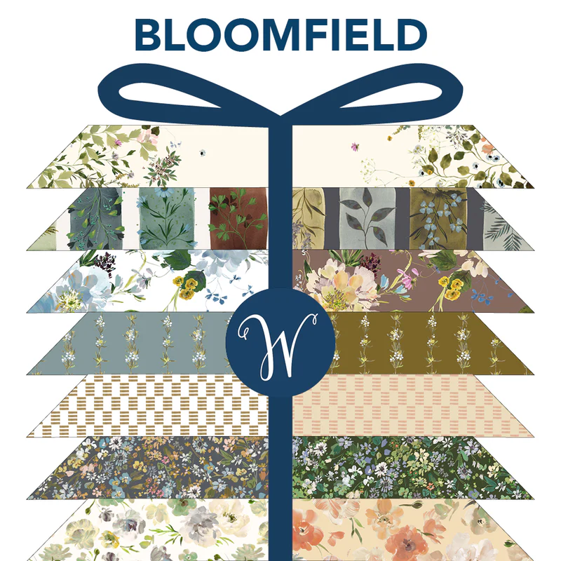 Fabric Windham Precuts Bloomfield Fat Quarter Bundle FATQBLOOM-X