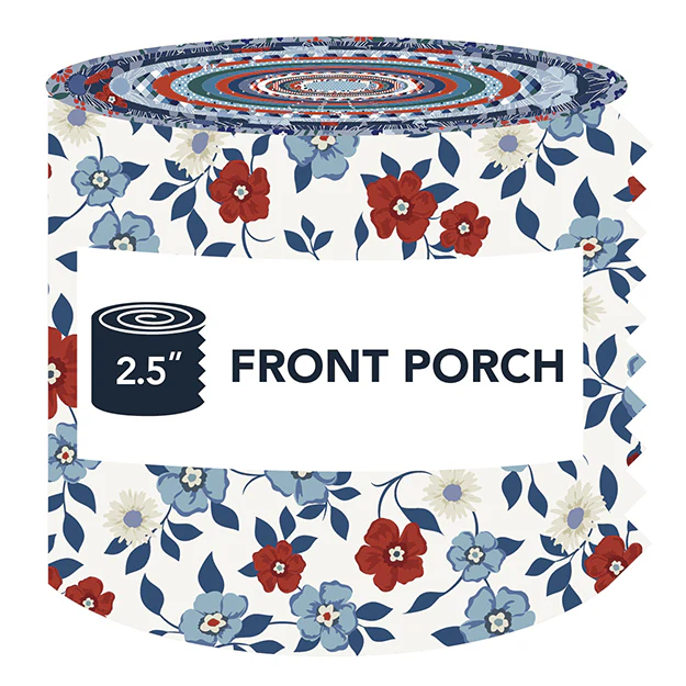 Fabric Windham Precuts Front Porch 2.5" Strip Roll JRFRONT-X