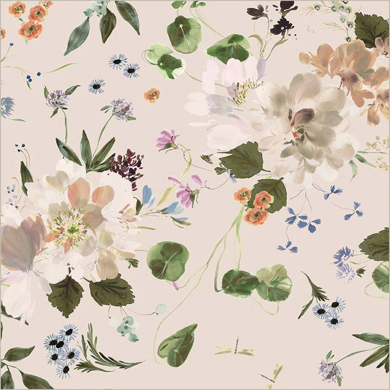 Fabric Windham Shell Peony Garden Bloomfield by the Quarter Yard 54872D-1