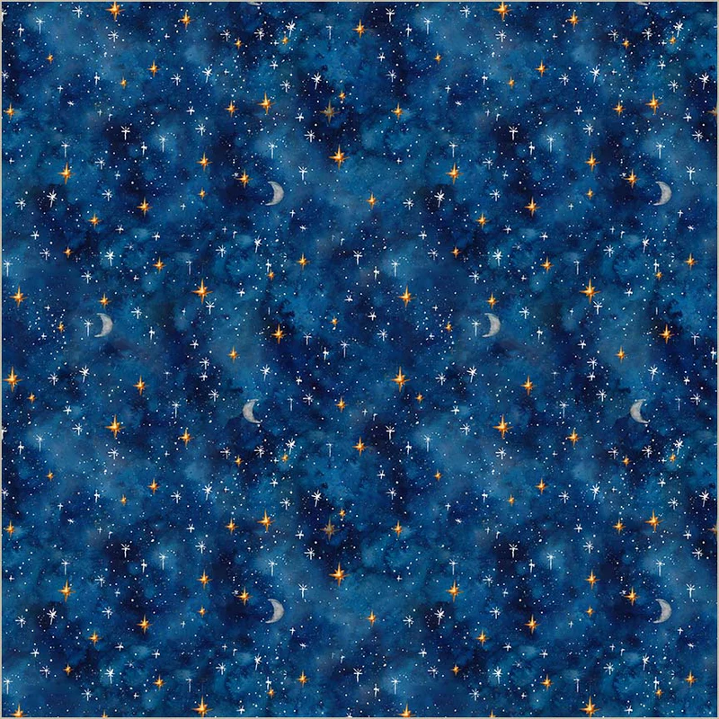 Fabric Windham Sky Stardust Dragon Kingdom by the Quarter Yard 54809D-5