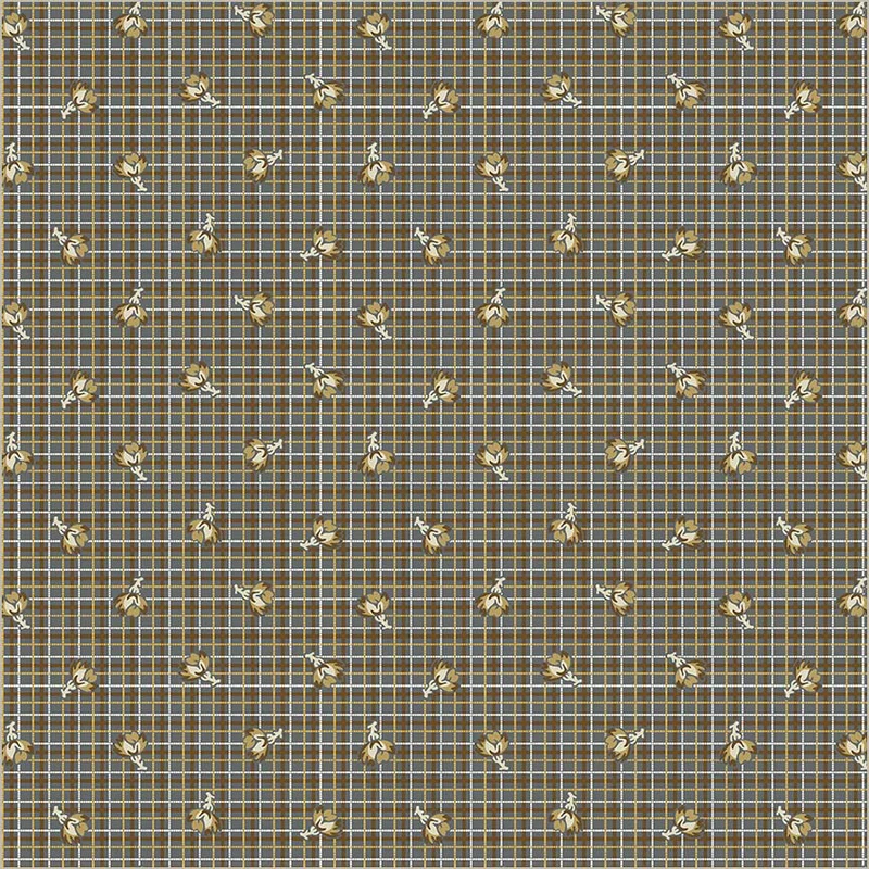 Fabric Windham Slate Playful Plaid Thimbleweed by the Quarter Yard 54829-3