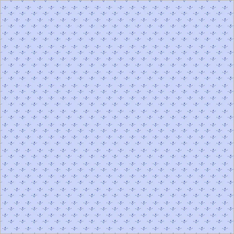 Fabric Windham Soft Blue Tiny Pickings China Blue by the Quarter Yard 54940-5