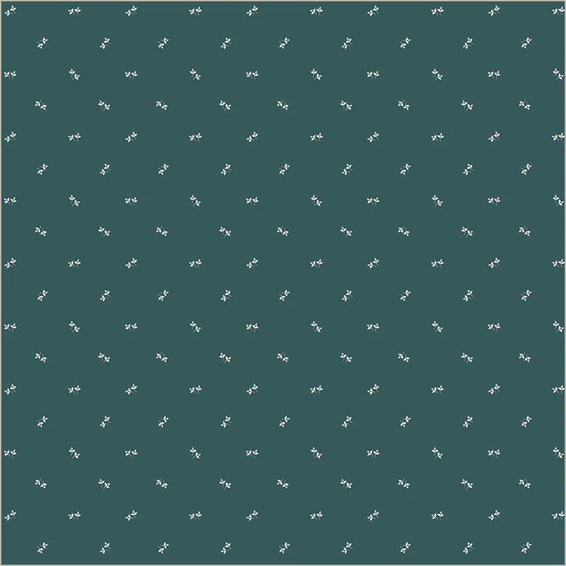 Fabric Windham Spruce Sprinkled Leaves Front Porch by the Quarter Yard 54866-3