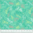 Fabric Windham Turquoise Aspirations Noteworthy by the Quarter Yard 53856-4