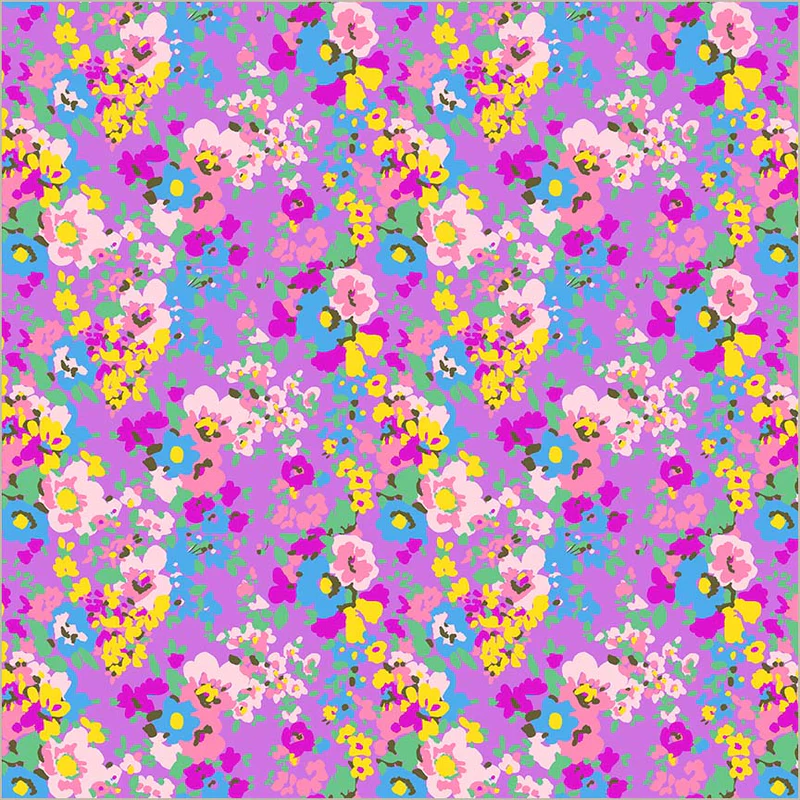 Fabric Windham Violet Leann Sweet Talk by the Quarter Yard 54902-5