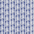 Fabric Windham White Garden Rows China Blue by the Quarter Yard 54937-1