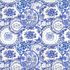 Fabric Windham White Heirloom China Blue by the Quarter Yard 54934-1